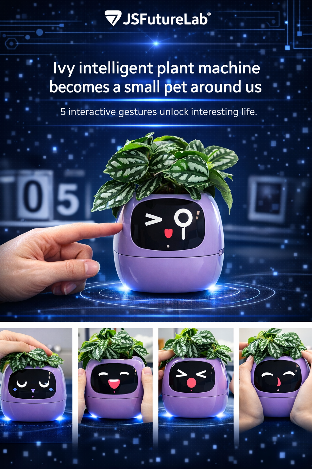 🌱 JS FutureLab™ Ivy Smart Planter