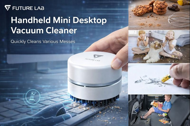JS FutureLab™ Mini Desktop Vacuum Cleaner