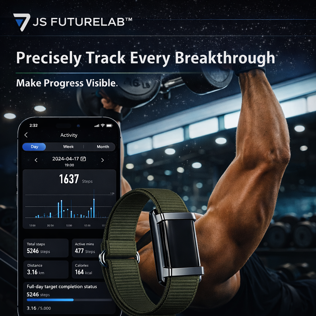 JSFutureLab™ Smart Fitness Tracker