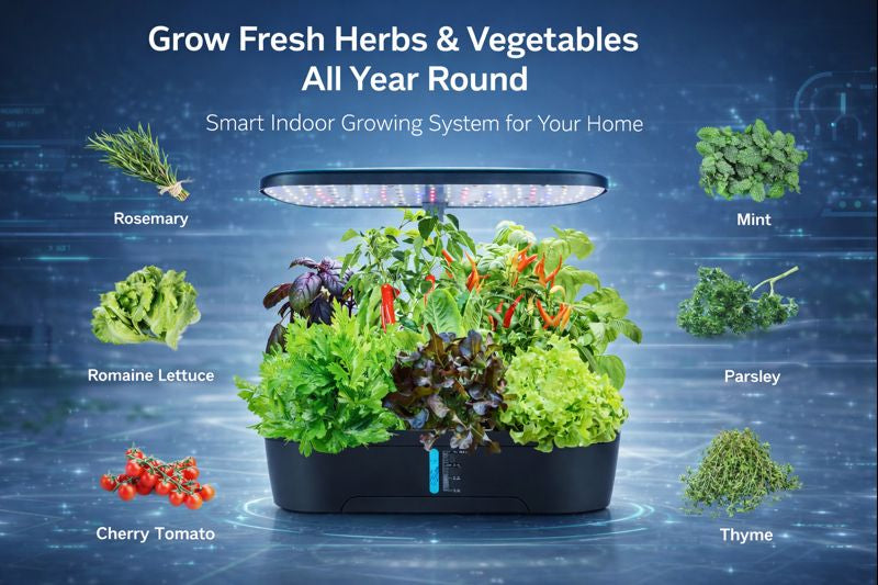 FutureLab Smart Hydroponics Garden – 12 Pods