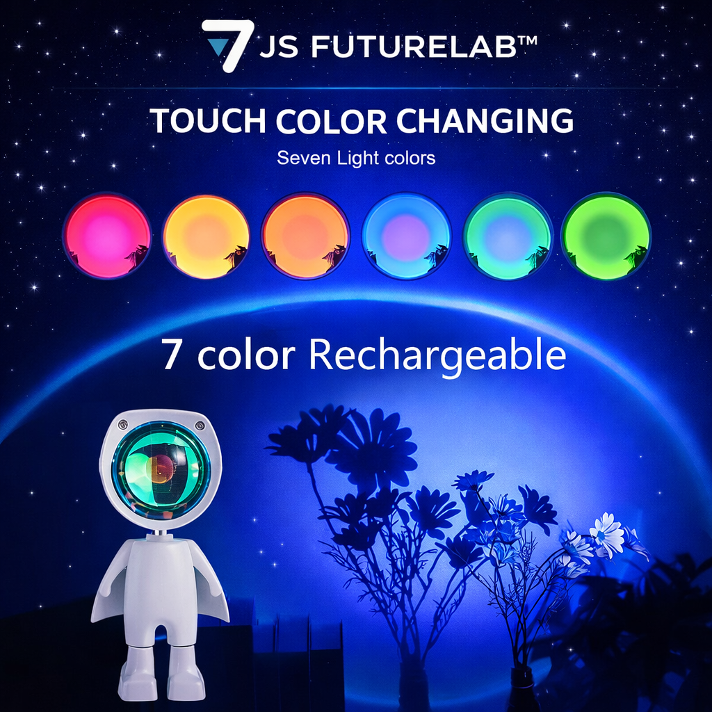 JSFutureLab™ Astronaut Sunset Light