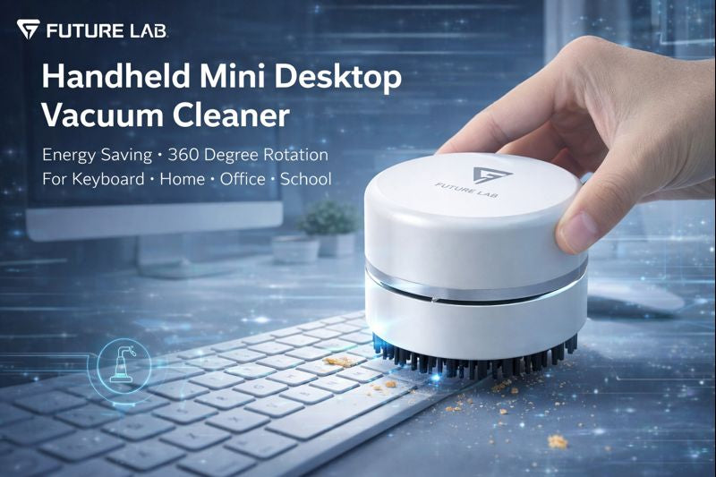 JS FutureLab™ Mini Desktop Vacuum Cleaner