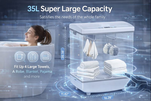 FutureLab WarmNest™ – Smart Towel Warmer